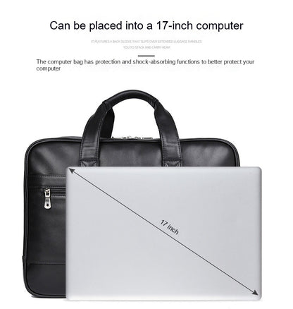 Porte document en cuir