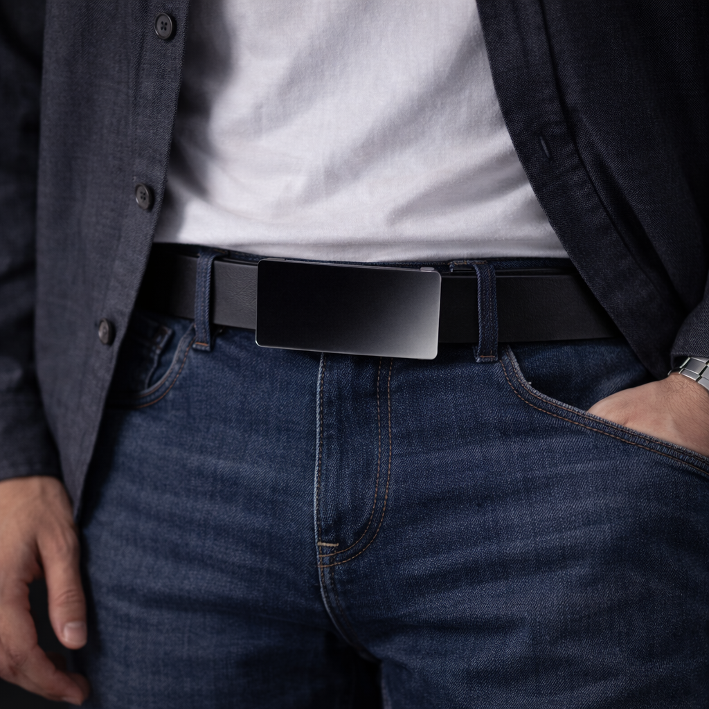 Ceinture en cuir pour homme