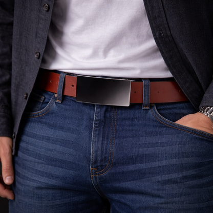 Ceinture en cuir pour homme