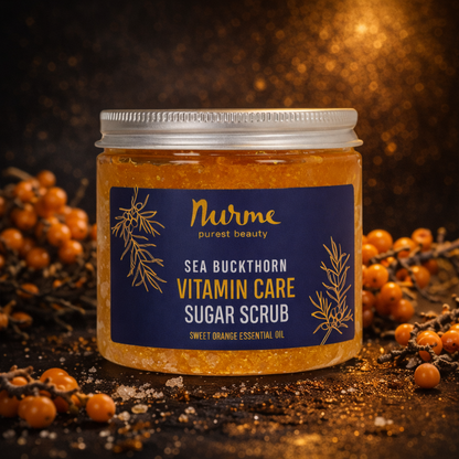 Gommage au sucre à l'argousier et à l'orange 250 g