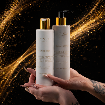 Après-shampoing réparateur avec Kératine Végétalienne, Huile d'Argan et Protéines Végétales, 250 ml