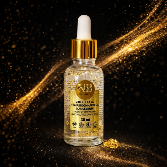 Sérum visage à l'or 24 carats et à l'acide hyaluronique, 30 ml
