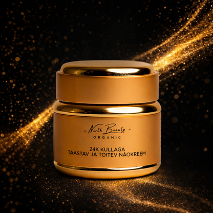 Crème visage réparatrice et nourrissante à l'or 24 carats, 50 ml