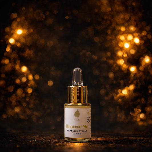 Gouttes auto-bronzantes à l'extrait d'algues et à l'acide hyaluronique 15 ml