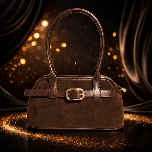 Sacs à main unis en daim décontracté