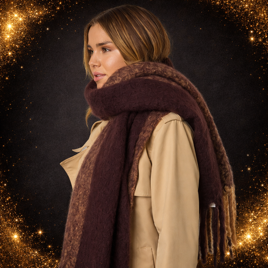 Écharpe hiver casual