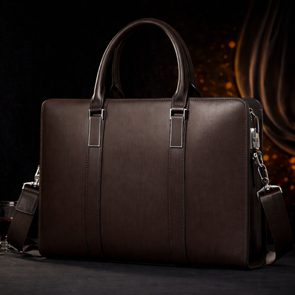 Sac homme en cuir véritable