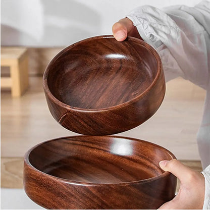 Bol en bois de noyer massif