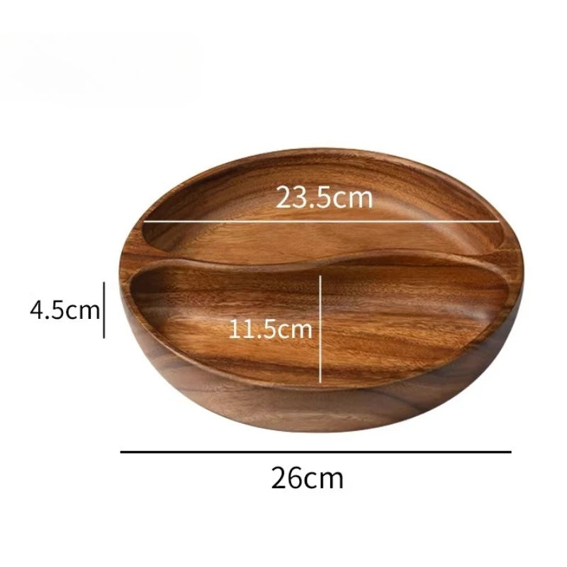 Plateau en bois d'acacia