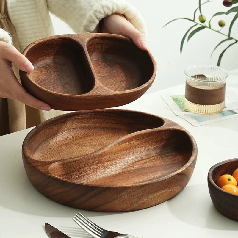 Plateau en bois d'acacia