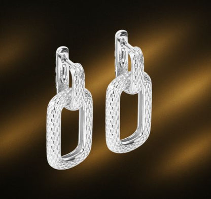 Boucles d'oreilles Honey Bee Hoopy