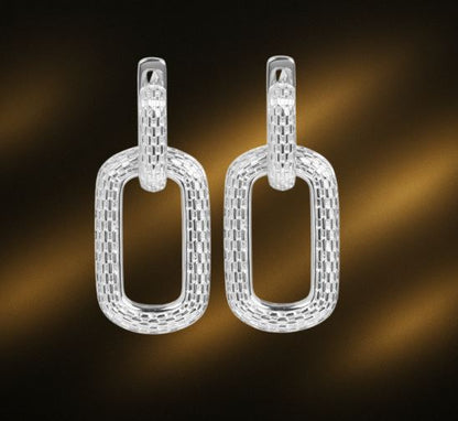 Boucles d'oreilles Honey Bee Hoopy